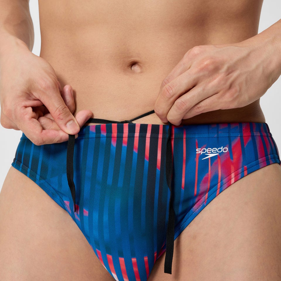 Men's Club Training Printed Brief Red/White/Blue