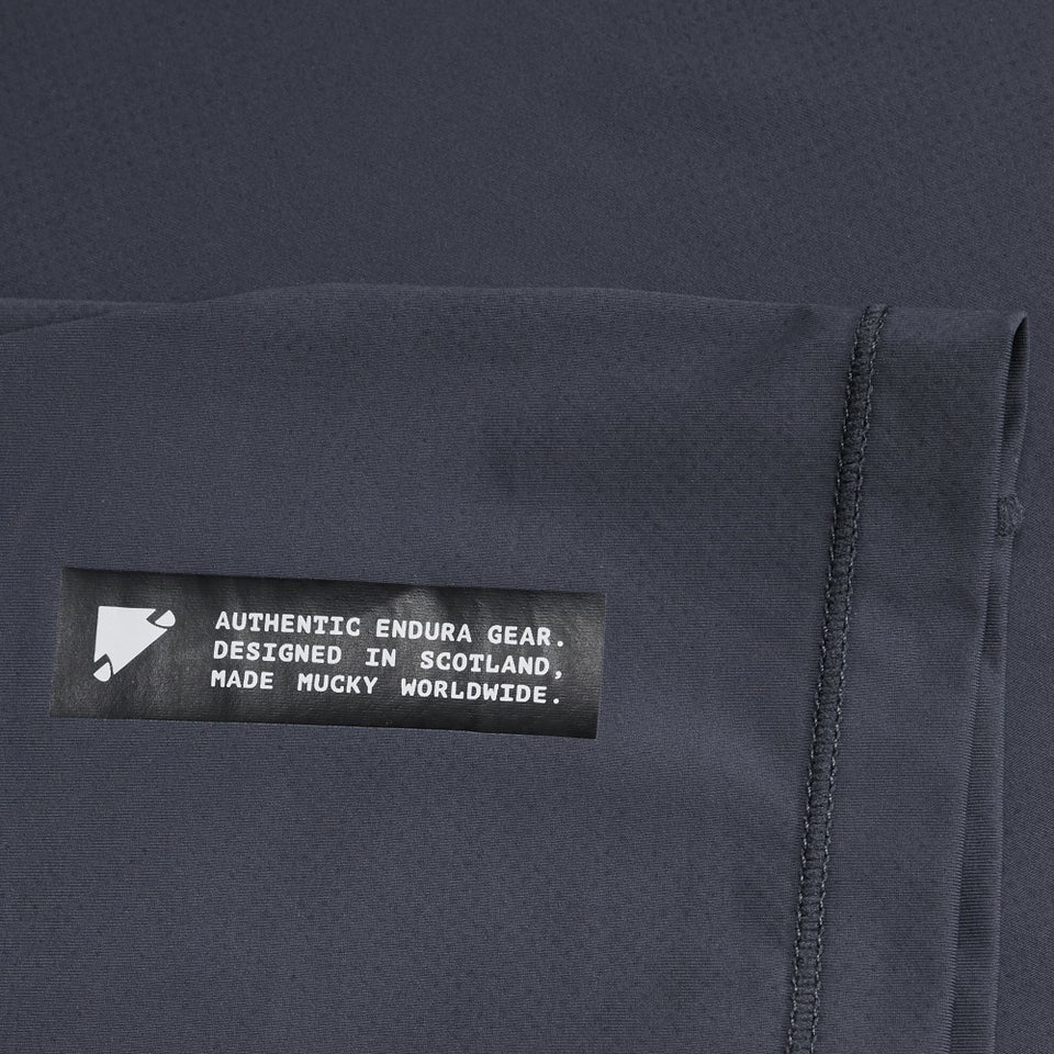 Herren AllTrack Rout K/A Tech T-Shirt - Carbon Grau