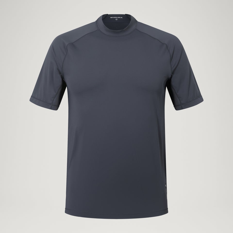 Herren AllTrack Rout K/A Tech T-Shirt - Carbon Grau