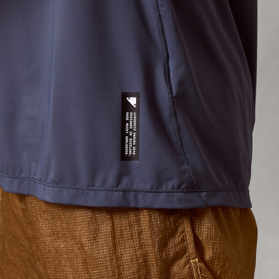 Herren AllTrack Rout K/A Tech T-Shirt - Carbon Grau