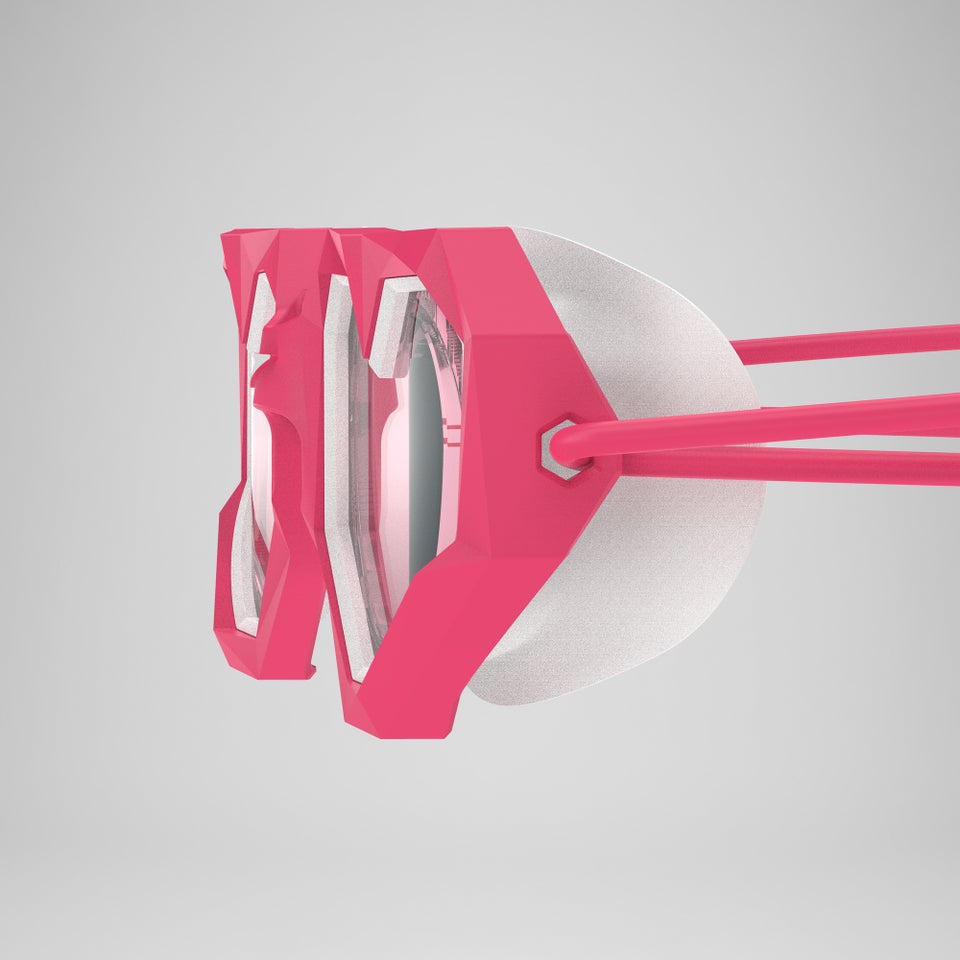 Kids Sunny G Diamond Heart Goggles Pink/Orange