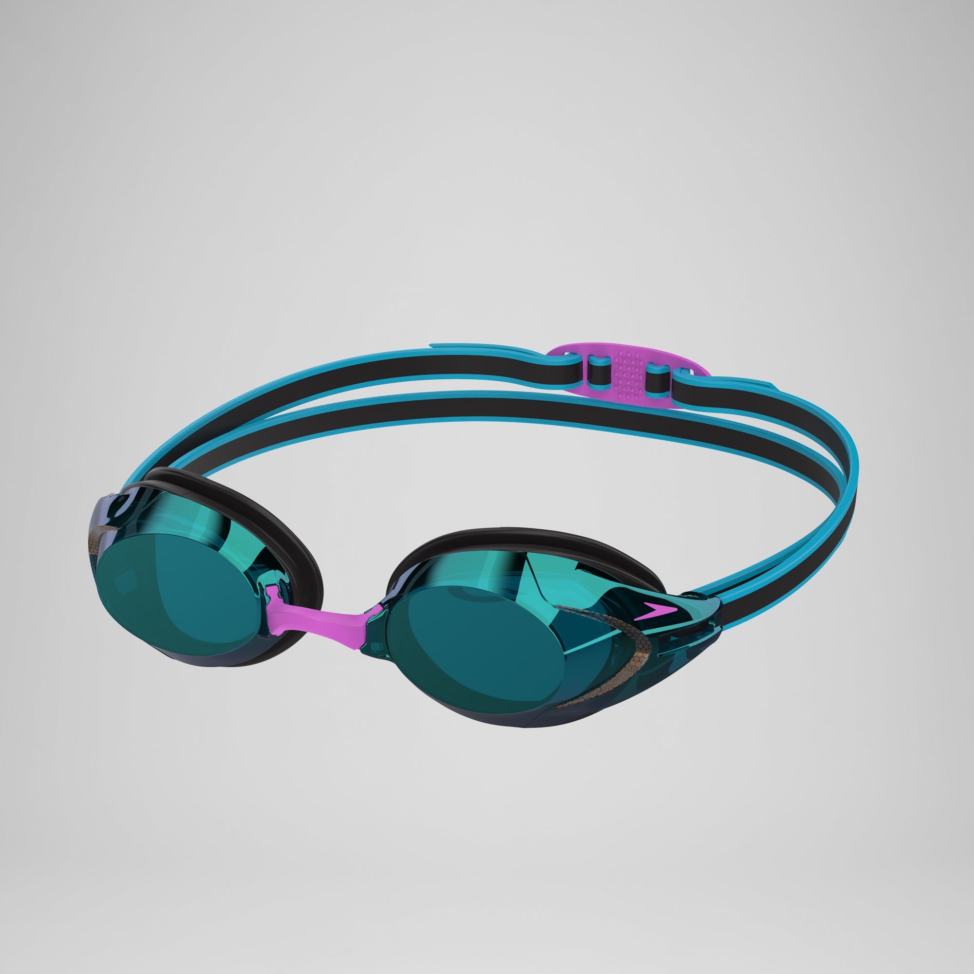 Adult Vanquisher 3.0 Mirrored Goggles Black/Green | Speedo USA
