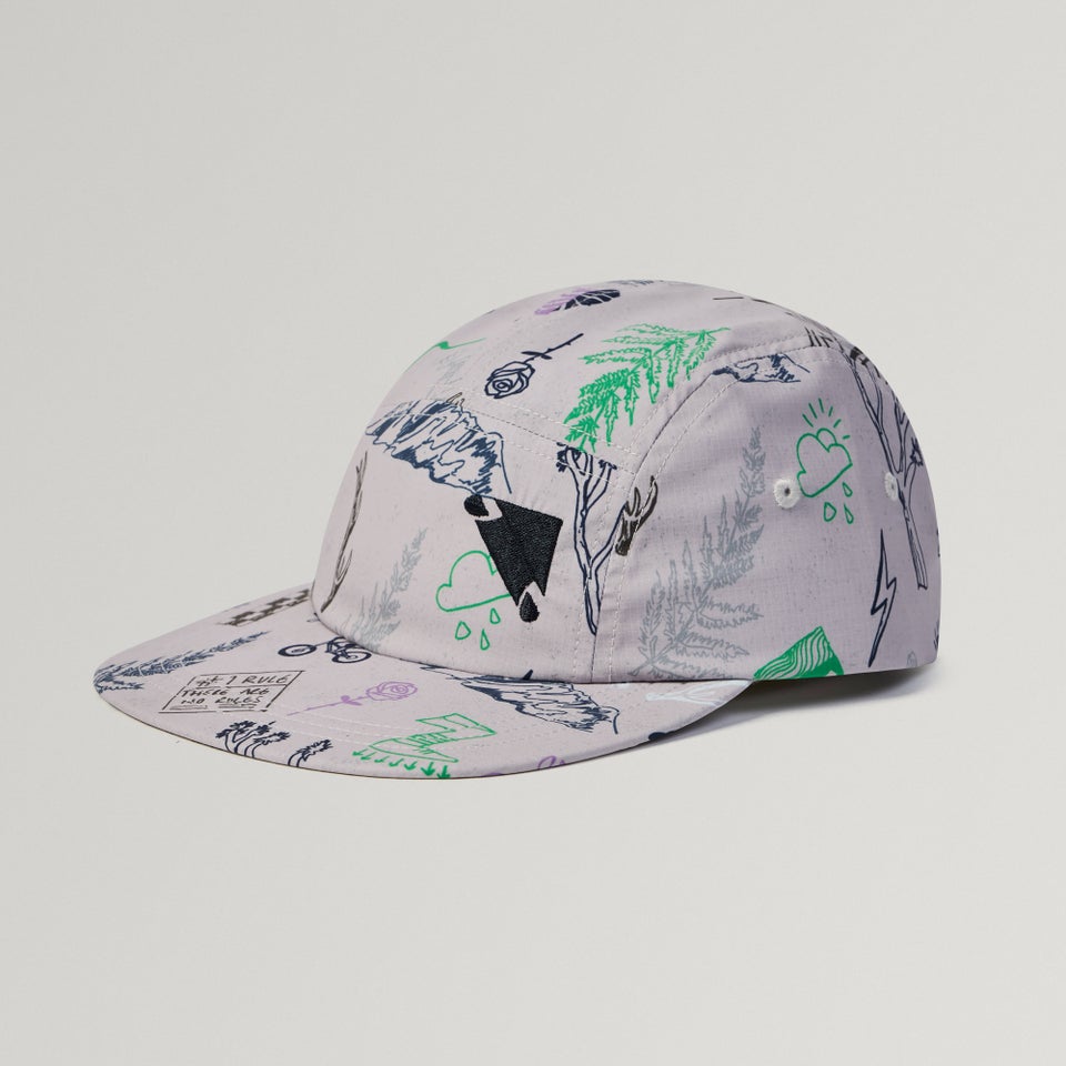 5-Panel Kappe - Titanium