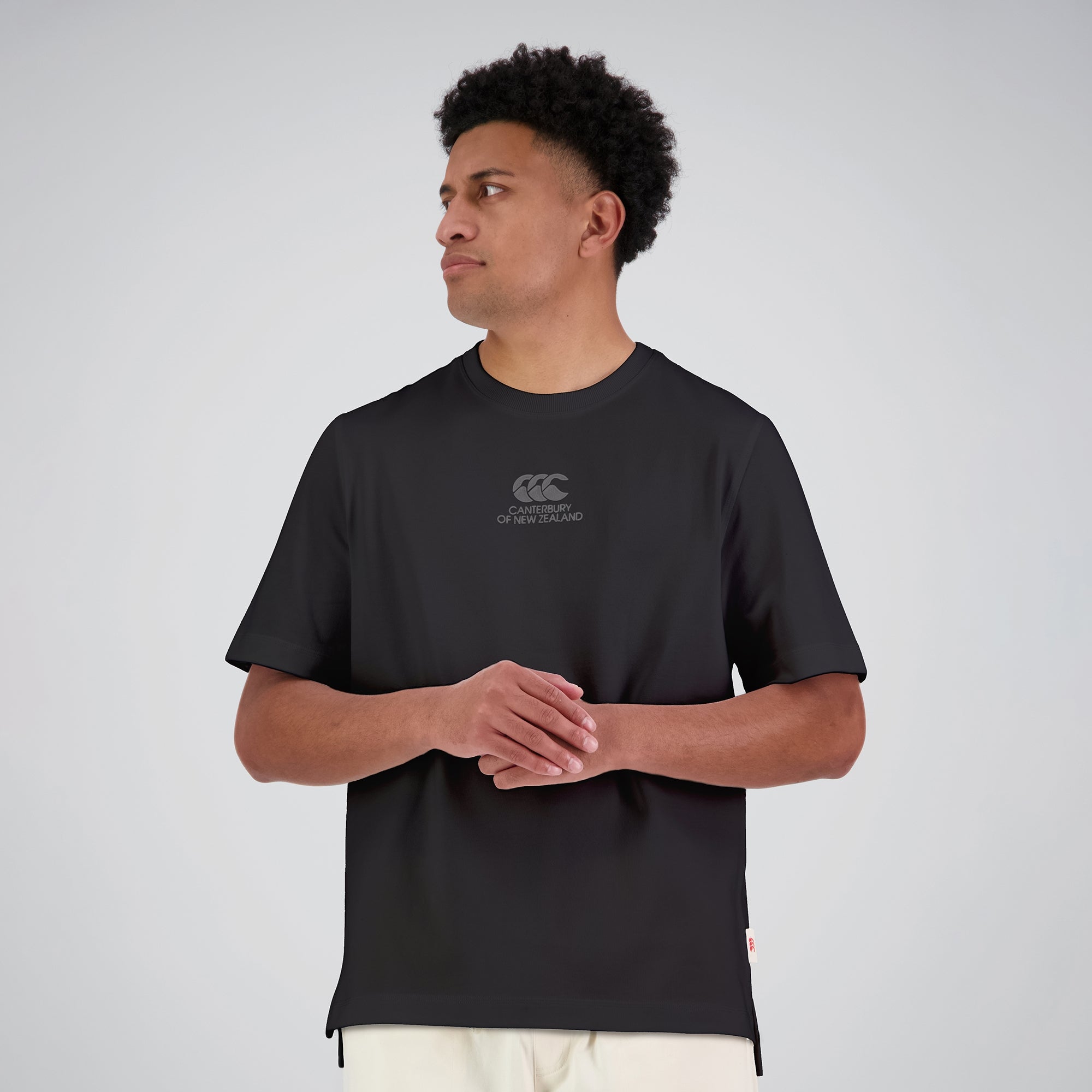 MENS HERITAGE T-SHIRT BLACK | Canterbury Australia