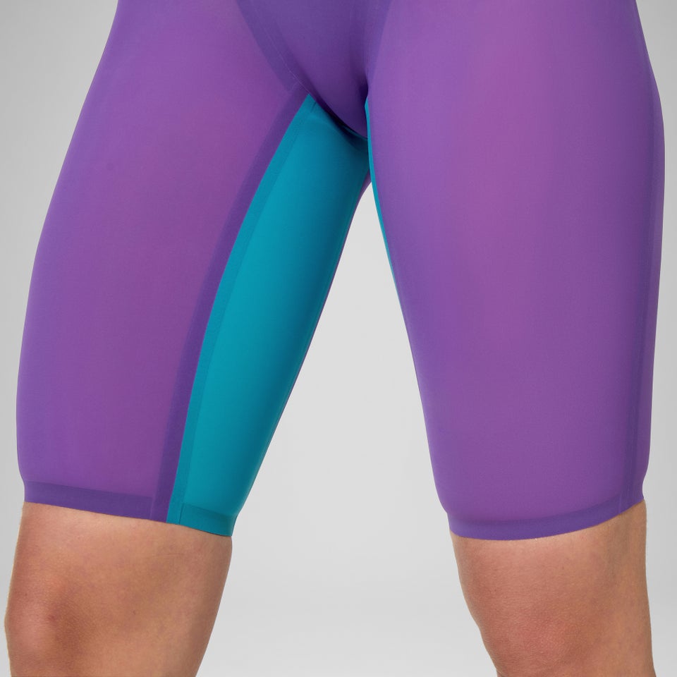 Women's Fastskin LZR Pure Valor 2.0 Closedback Kneeskin Purple/Blue