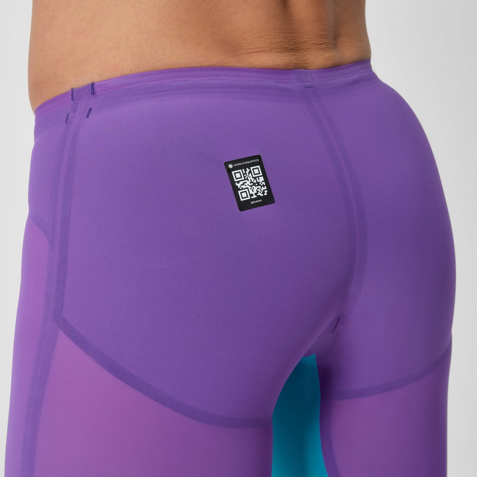 Men's Fastskin LZR Pure Valor 2.0 Jammer Purple/Blue