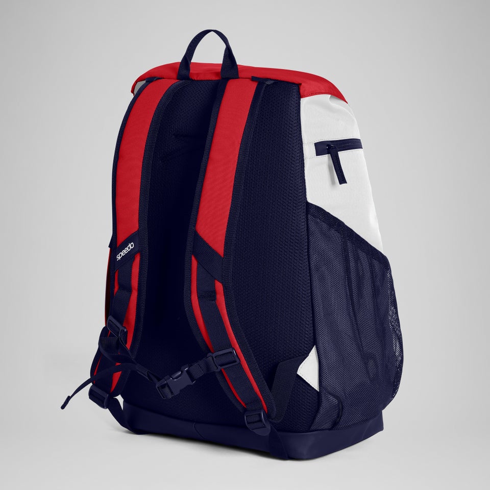 Sac à dos Team 35L, rouge/white/bleu