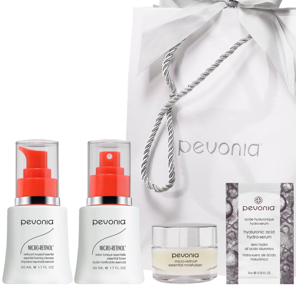 Micro-Retinol Smoothing Essentials Trial Holiday Skincare Set