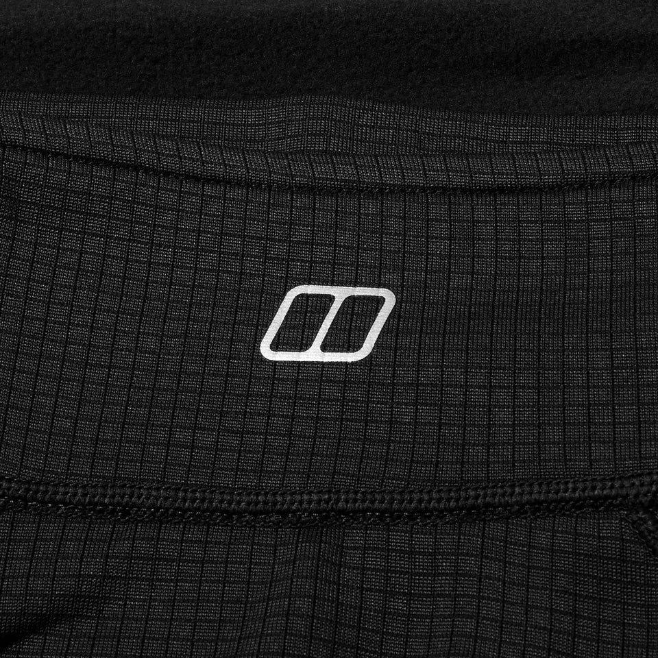 Hareby Half-Zip Fleecejacke für Herren - Schwarz