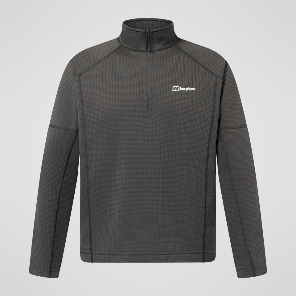 Men's Hareby Half-Zip Fleece Jacket - Grey