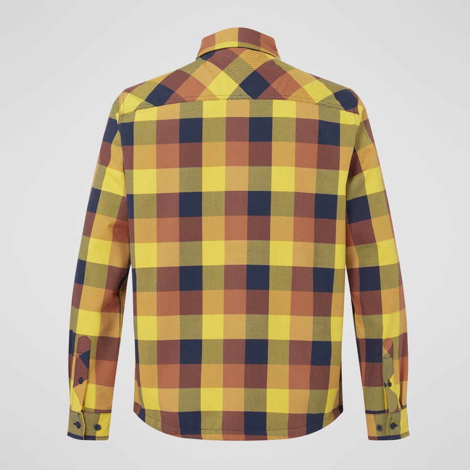 Men's Snarford Shirt - Brown/Dark Blue