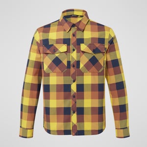 Men's Snarford Shirt - Brown/Dark Blue