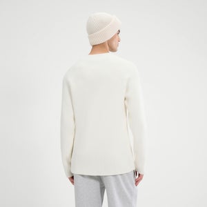 Men's Bruciate Knitted Jumper Off White