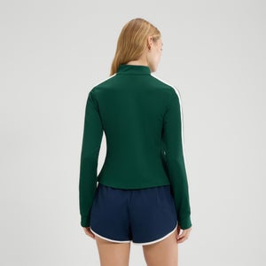 Women's Banff Track Top Dark Green