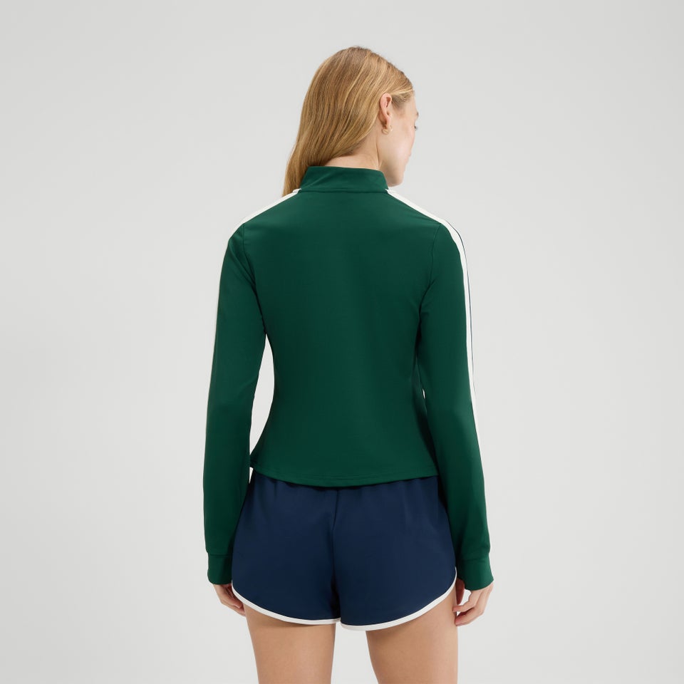 Women's Banff Track Top Dark Green