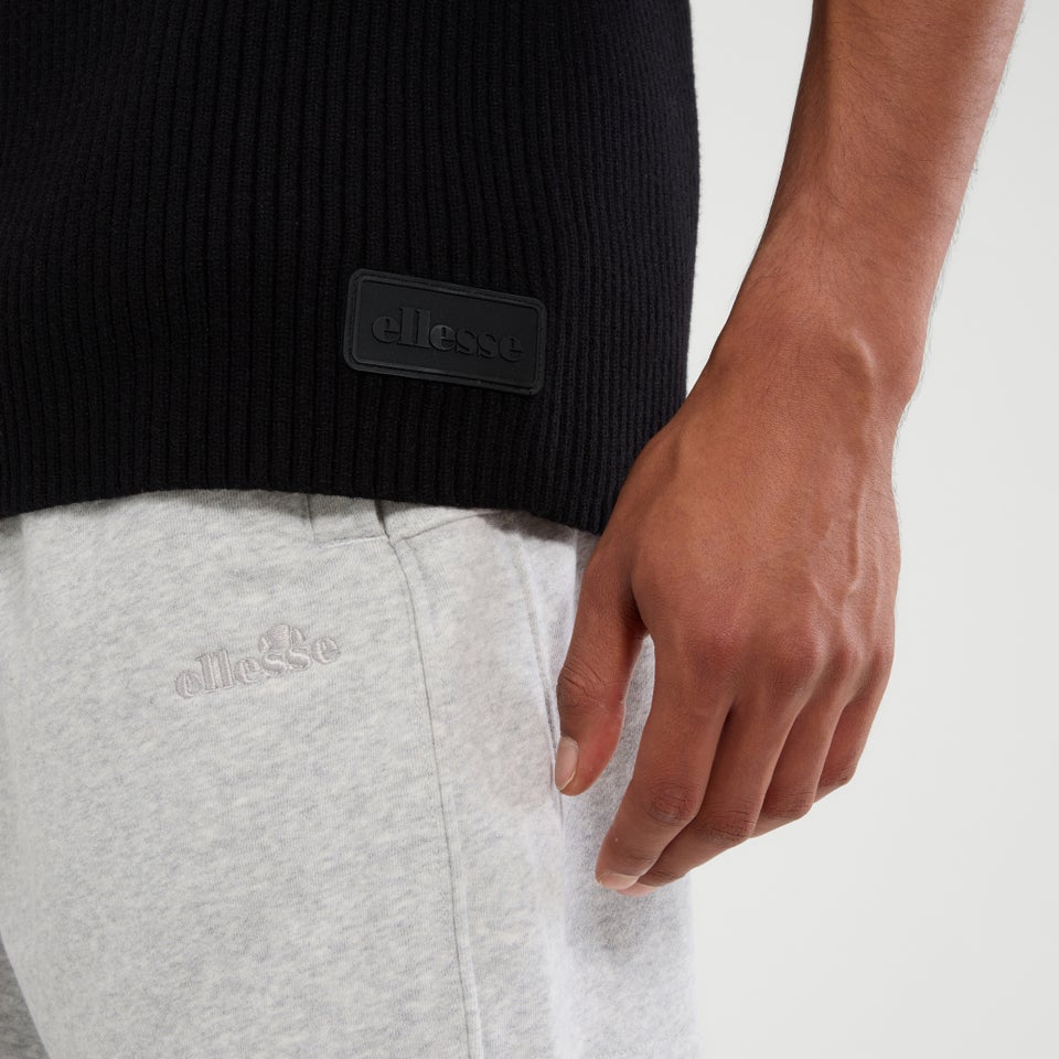 Men's Bruciate Knitted Jumper Black