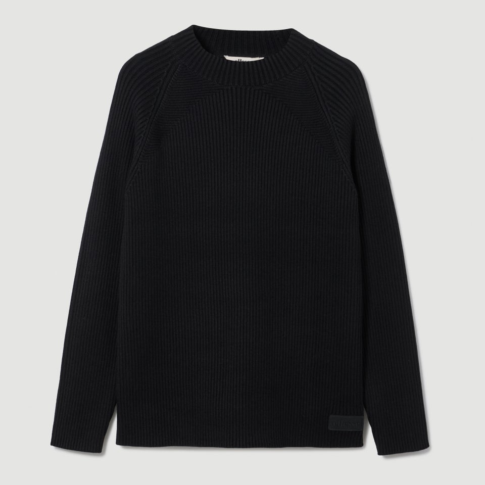 Men's Bruciate Knitted Jumper Black