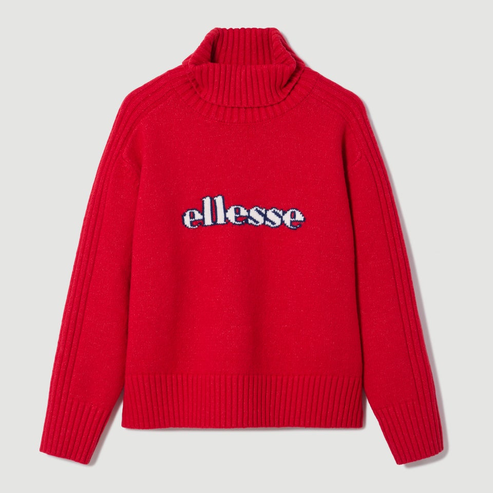 Women's Fascuno Oversized Knit Red