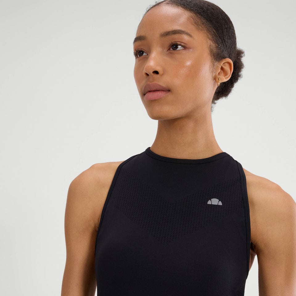 Sport-Top Cascades für Damen Schwarz