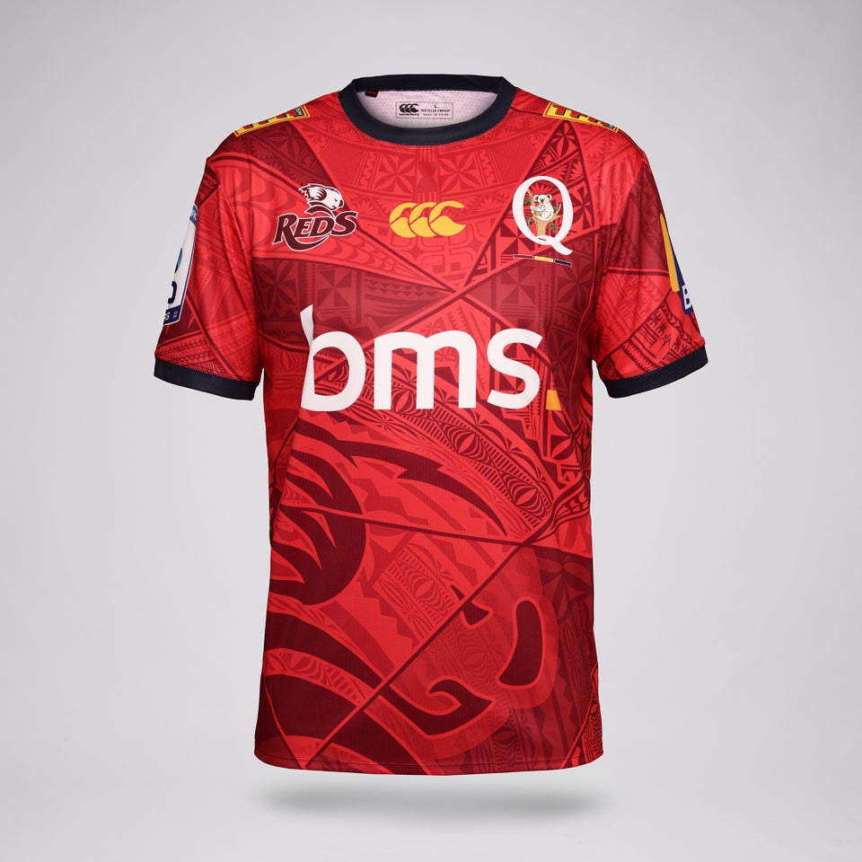 MENS 2026 QLD REDS PASIFIKA WARM UP TEE