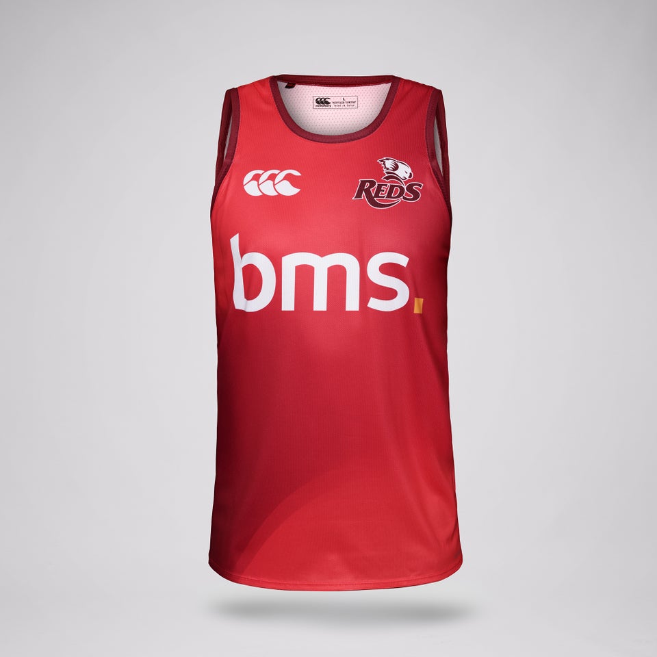 MENS 2026 QLD REDS TRAINING SINGLET