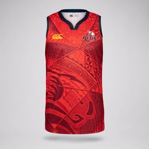 MENS 2026 QLD REDS PASIFIKA SINGLET - XS