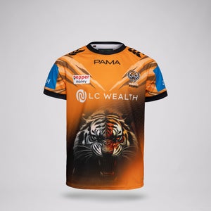 WESTS TIGERS 2026 KIDS TRAINING TEE - 4YR