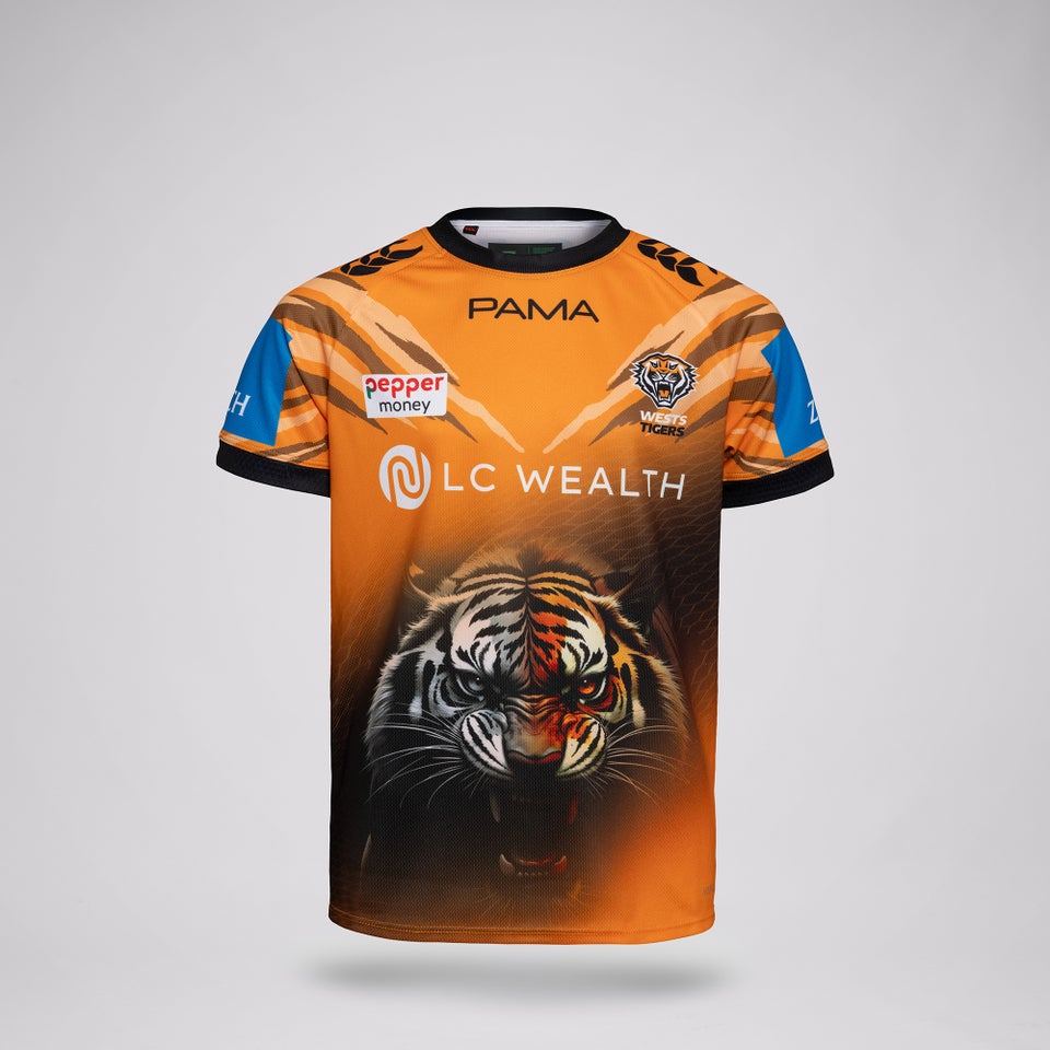 WESTS TIGERS 2026 KIDS TRAINING TEE