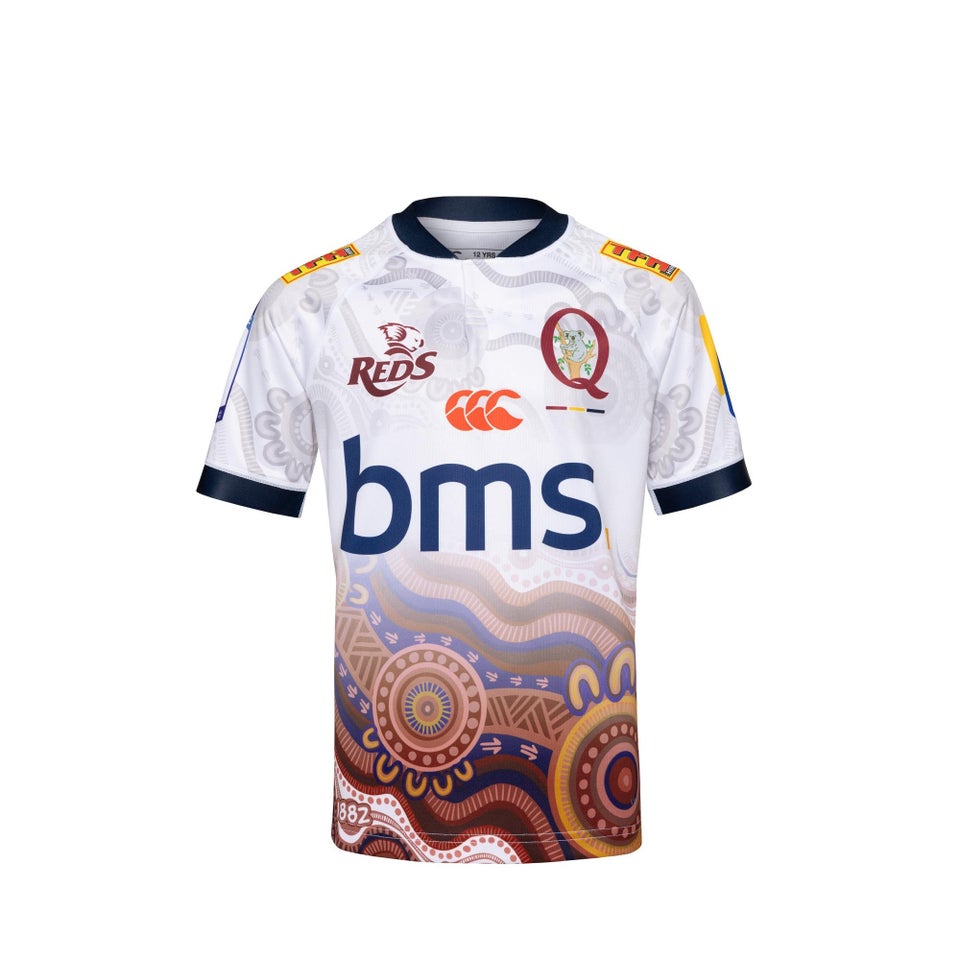 QLD REDS 2026 KIDS INDIGENOUS JERSEY