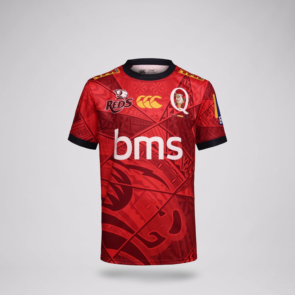 KIDS 2026 QLD REDS PASIFIKA WARM UP TEE