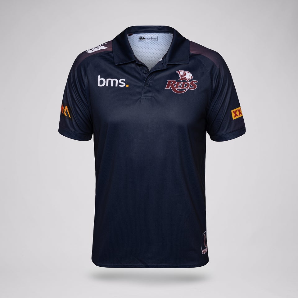 MENS 2026 QLD REDS MEDIA POLO