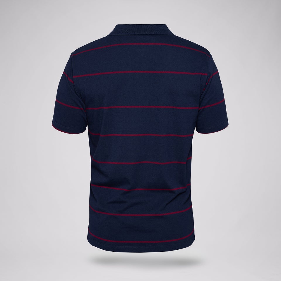 MENS 2026 QLD REDS YARN DYE POLO