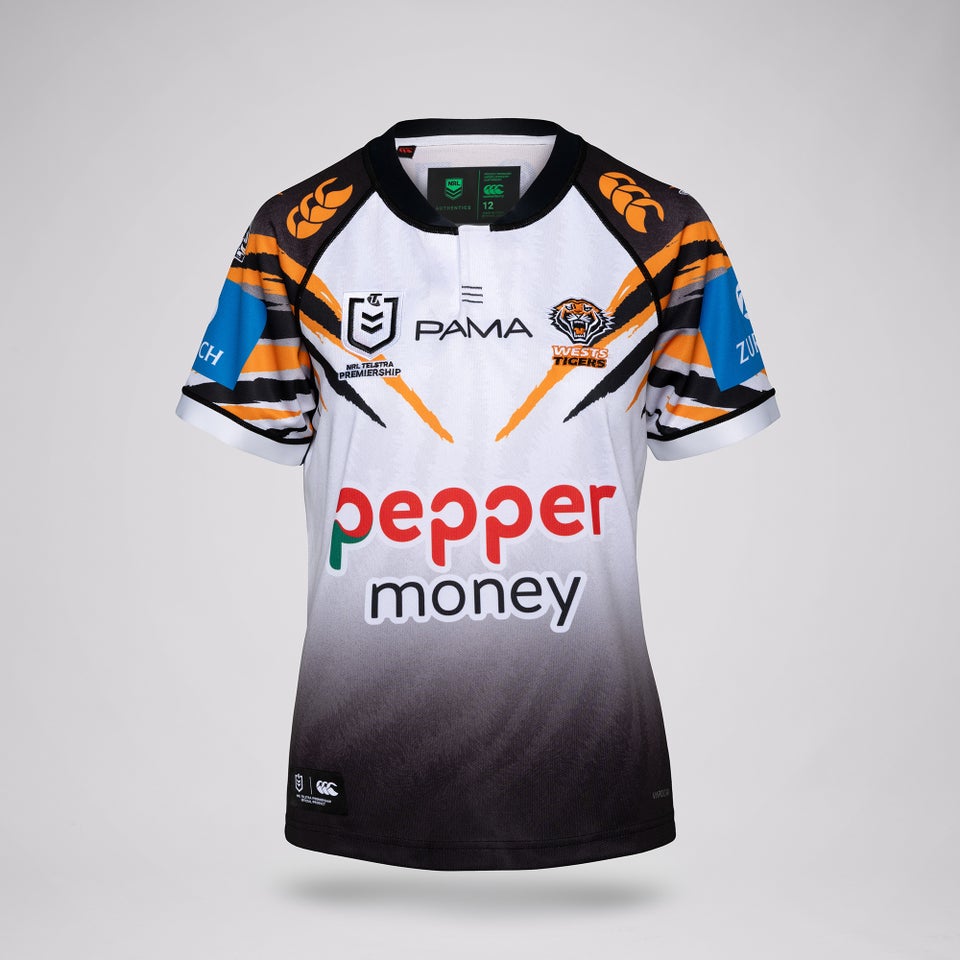 WESTS TIGERS 2026 WOMENS AWAY JERSEY