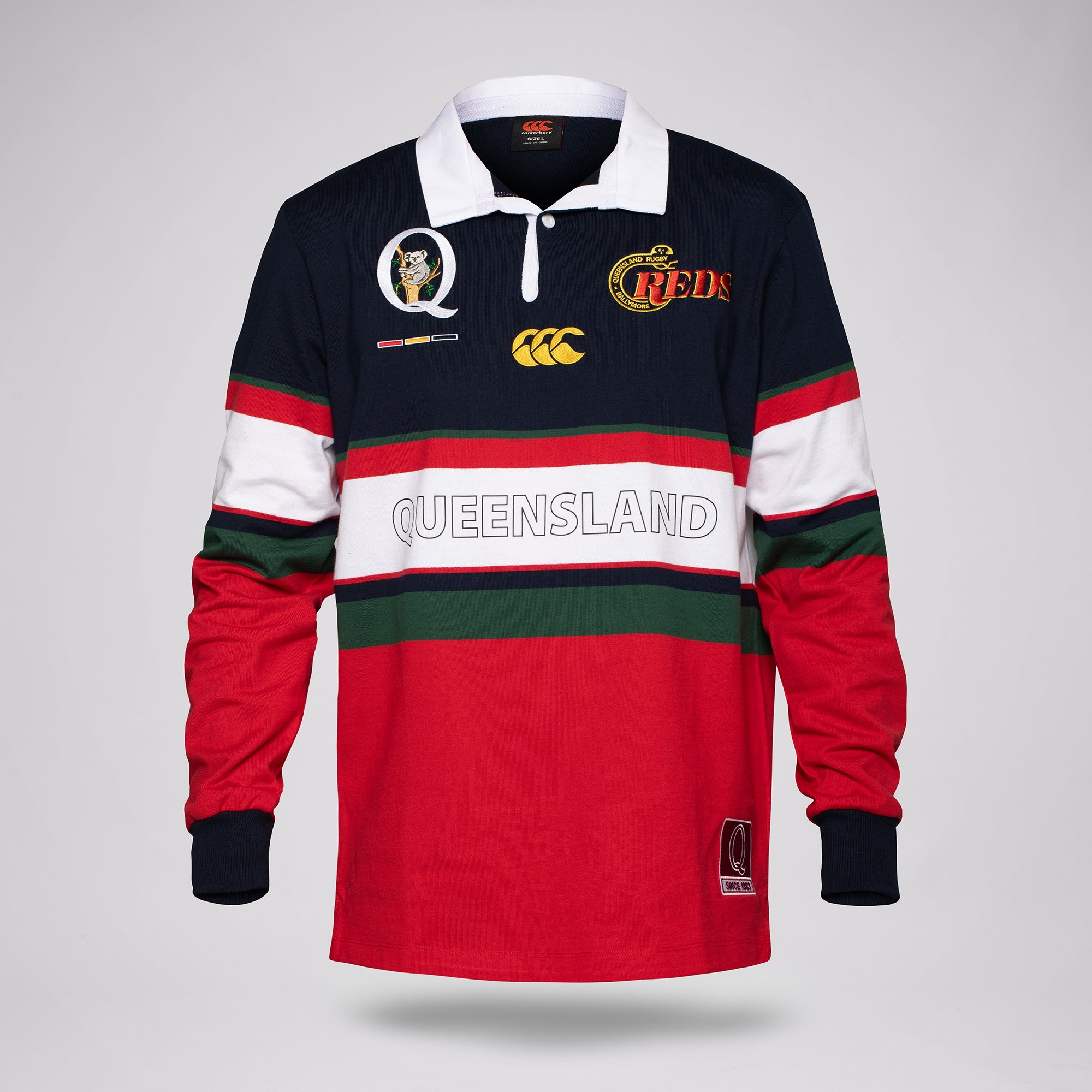 2023 Mens Queensland Reds Retro Jersey | Canterbury Australia