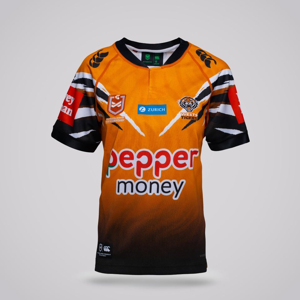 WESTS TIGERS 2026 WOMENS NRLW HOME JERSEY