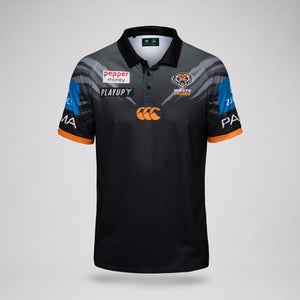 WESTS TIGERS 2026 MENS MEDIA POLO - S