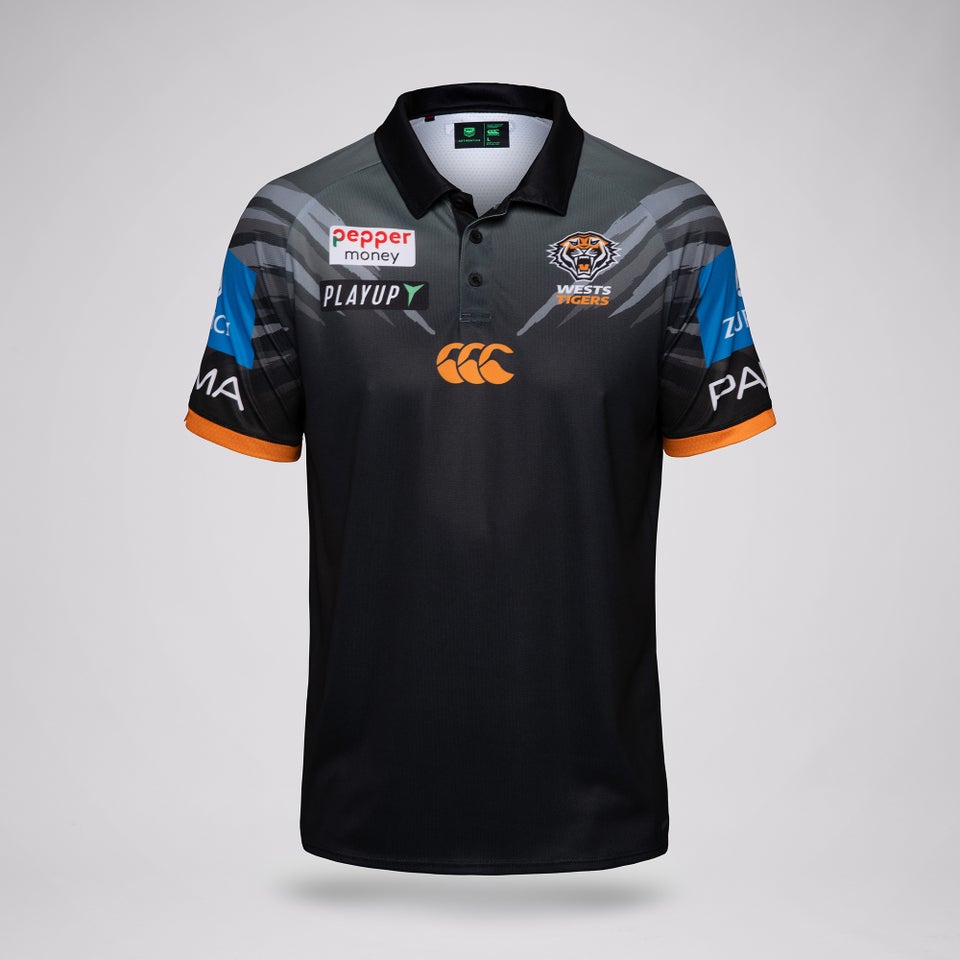 WESTS TIGERS 2026 MENS MEDIA POLO