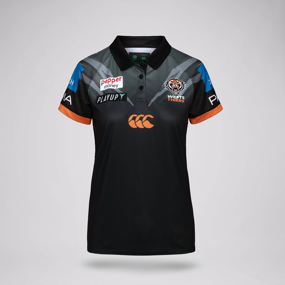 WESTS TIGERS 2026 WOMENS MEDIA POLO