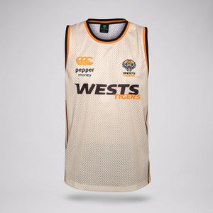 WESTS TIGERS 2026 ADULT BASKETBALL SINGLET
