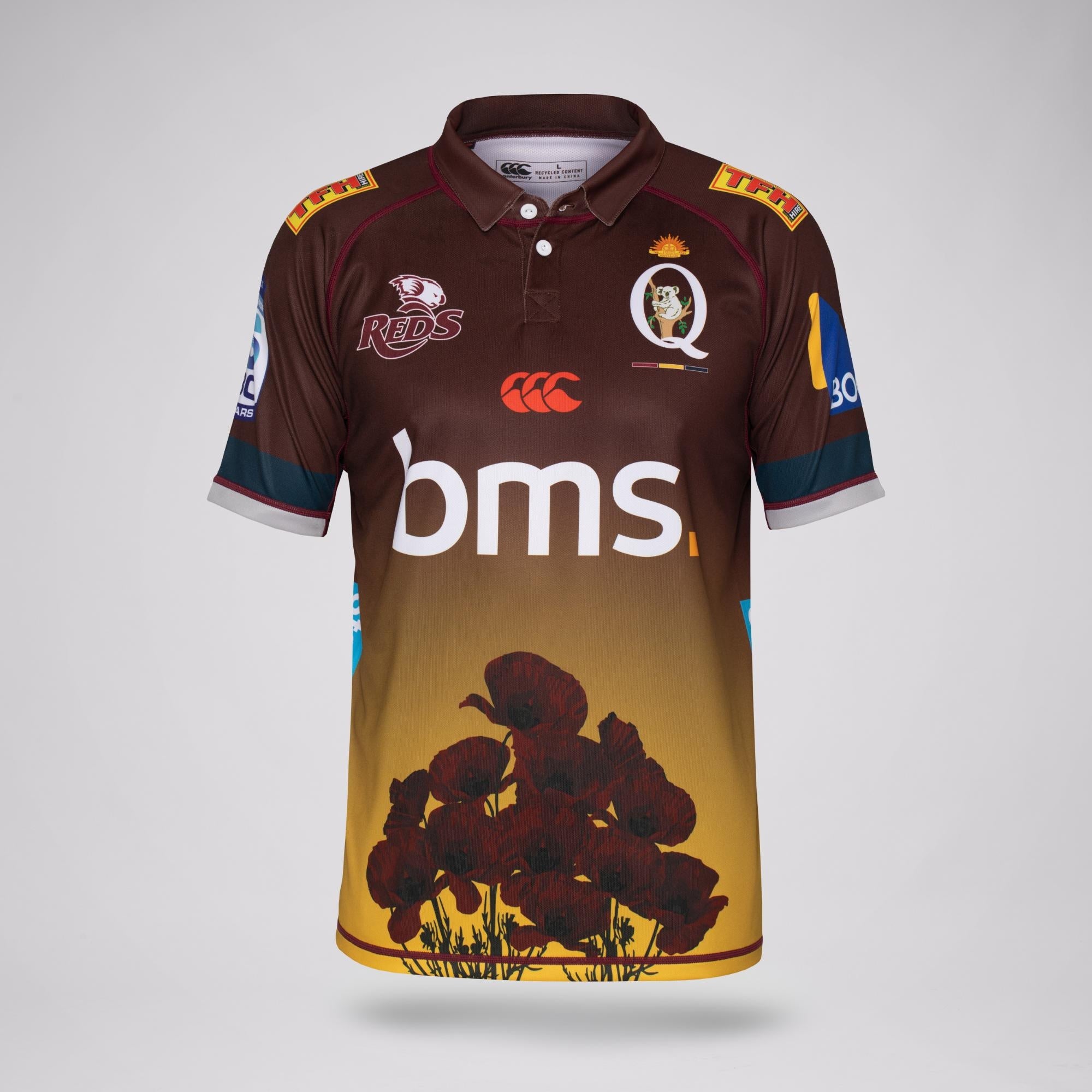 QLD REDS 2026 ANZAC JERSEY | Canterbury Australia