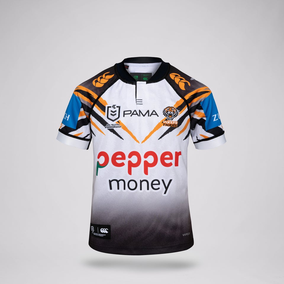 WESTS TIGERS 2026 KIDS AWAY JERSEY