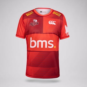 MENS QLD REDS 2026 MAROON TRAINING JERSEY - XS