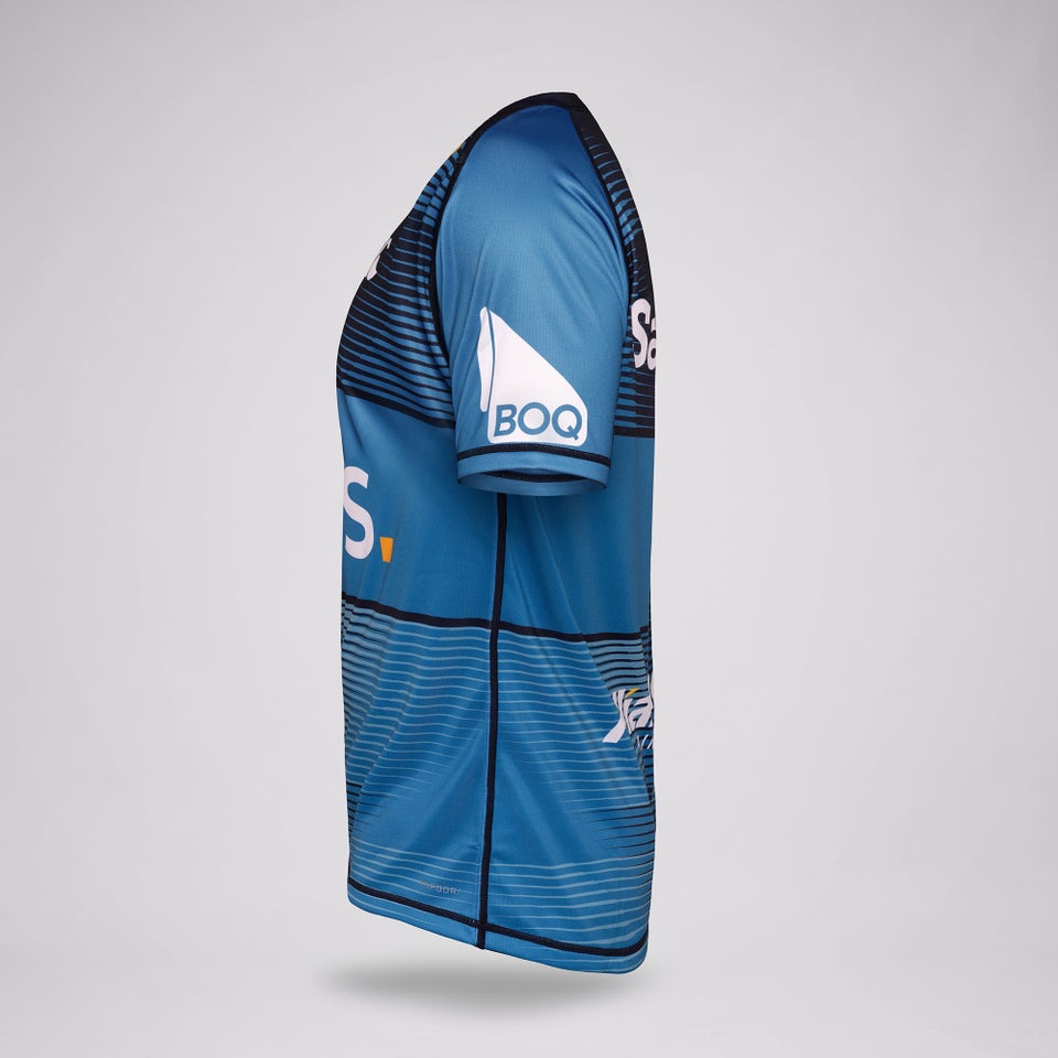 MENS 2026 QLD REDS BLUE TRAINING JERSEY