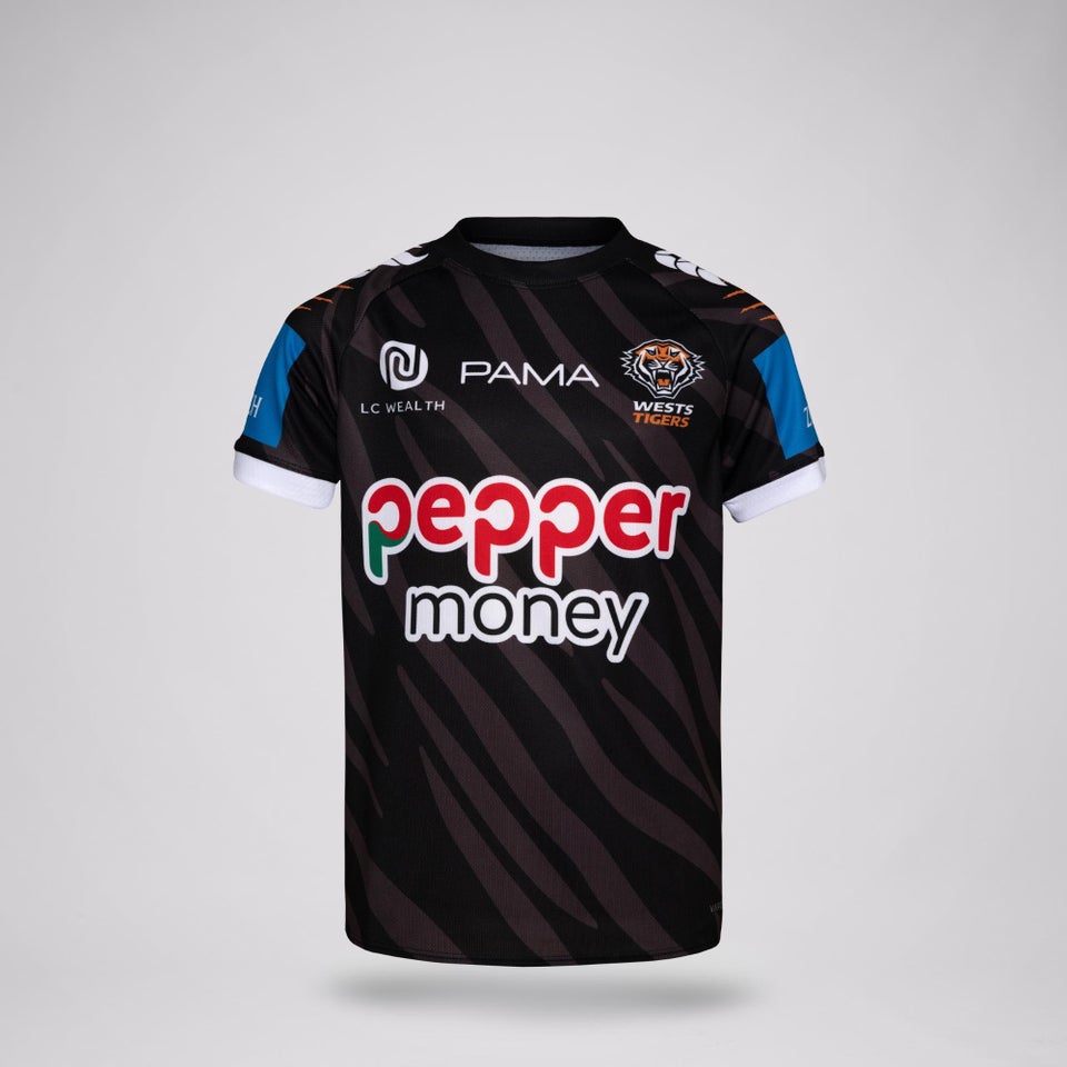 WESTS TIGERS WARM UP T-SHIRT K MULTI