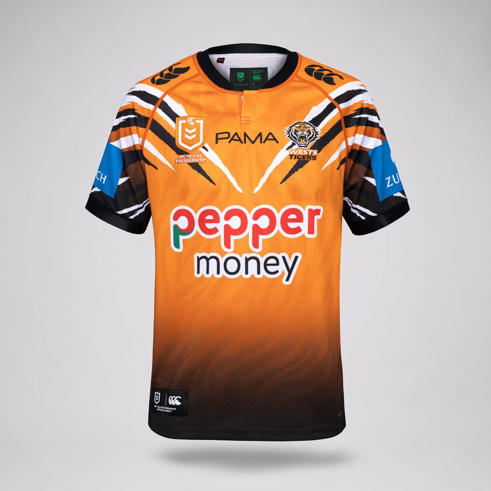 WESTS TIGERS 2026 MENS HOME JERSEY