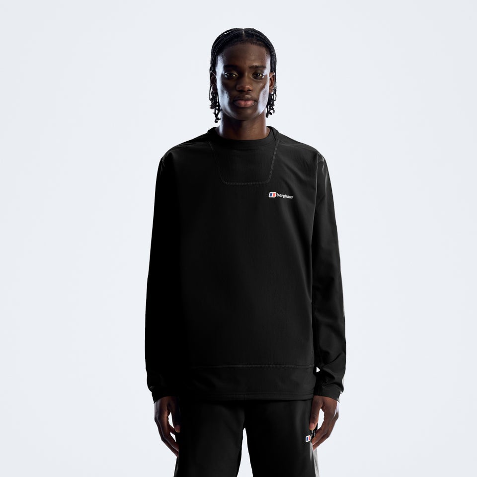 Men's Greenbank Crew Sweater - Black