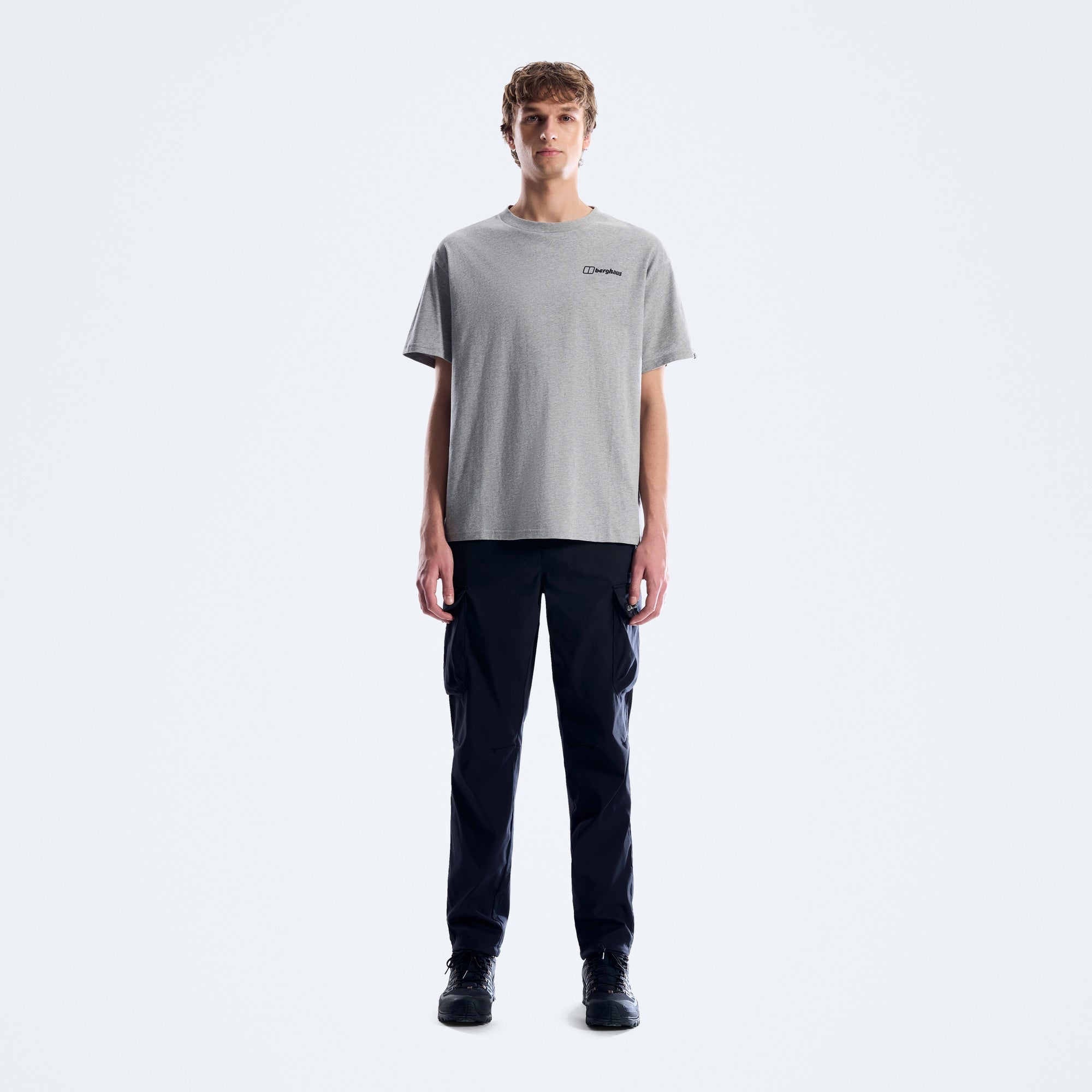 Men's Solar Sphere Tee - Light Grey