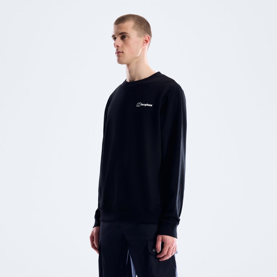 Men's Big Wall Elevations Tee Black
