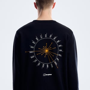 Men's Big Wall Elevations Tee Black