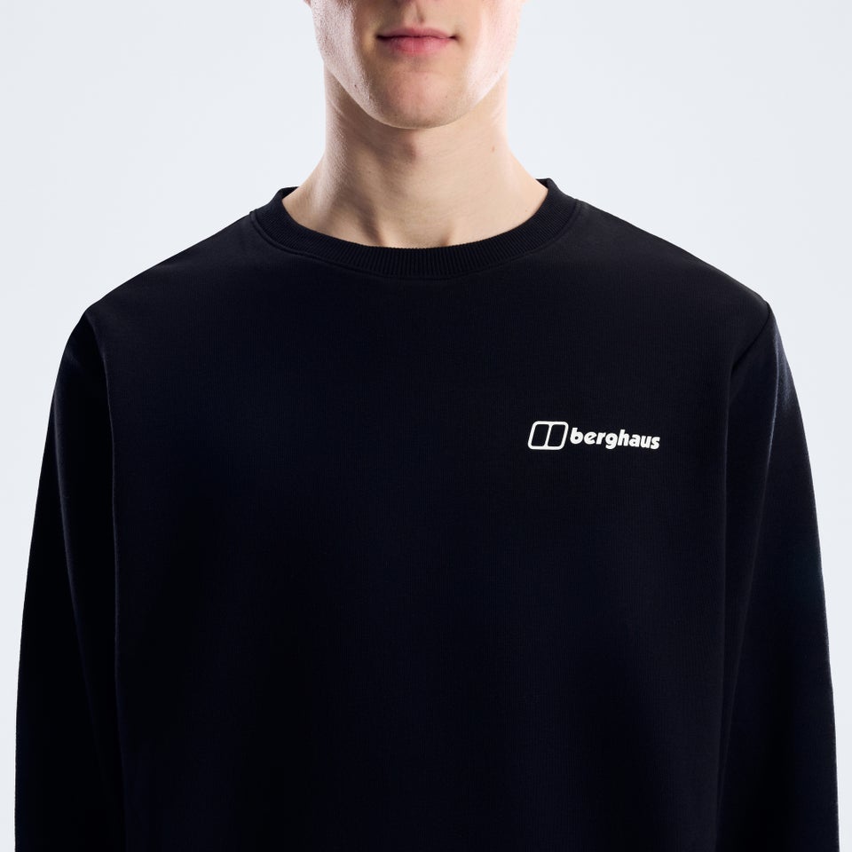 Men's Big Wall Elevations Tee Black